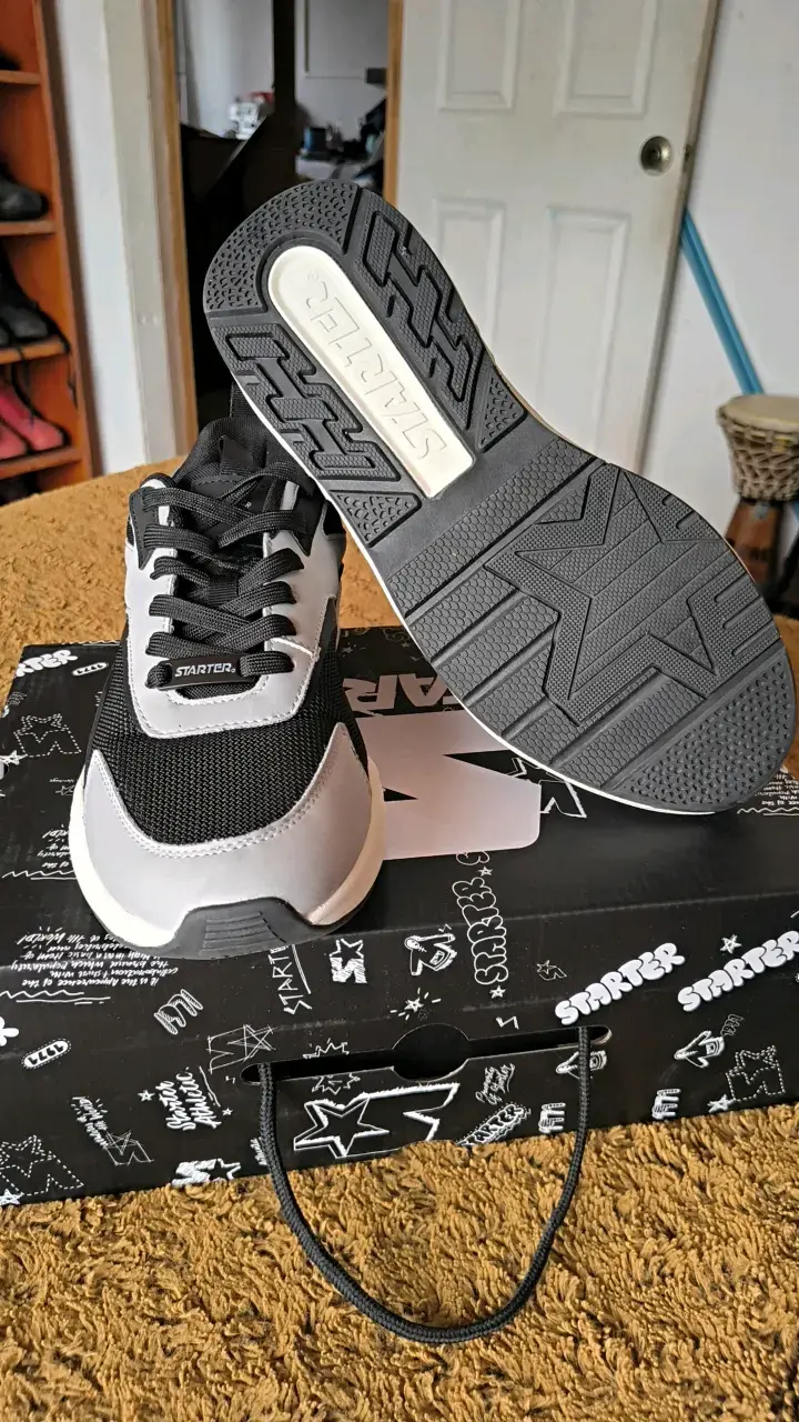 Zapatillas deportivas Starter negras y grises - 1