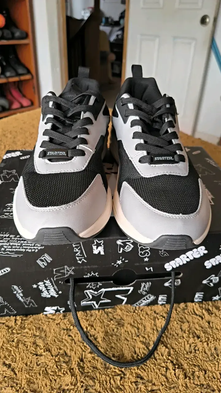 Zapatillas deportivas Starter negras y grises - 2