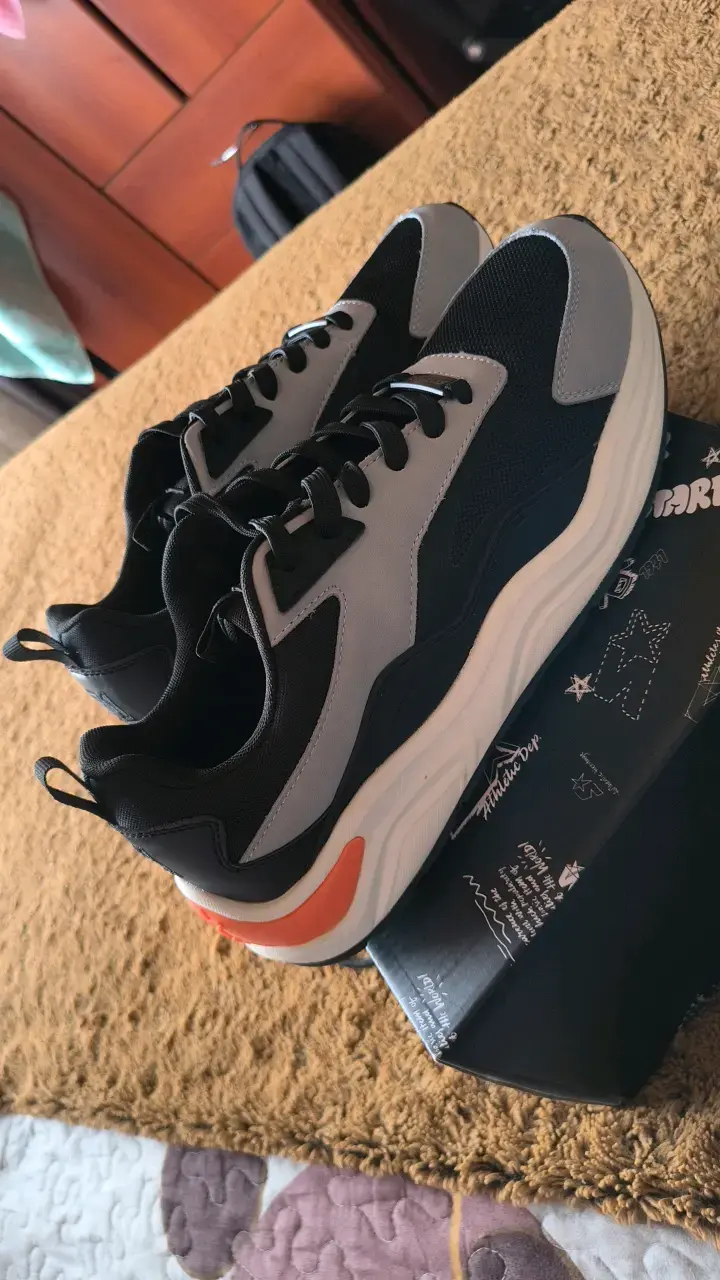 Zapatillas deportivas Starter negras y grises - 3