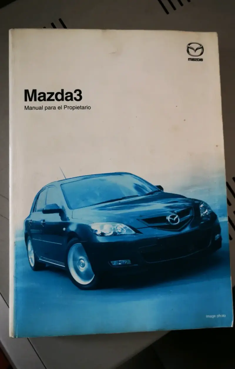 Manual de Propietario Mazda3 Original - 2