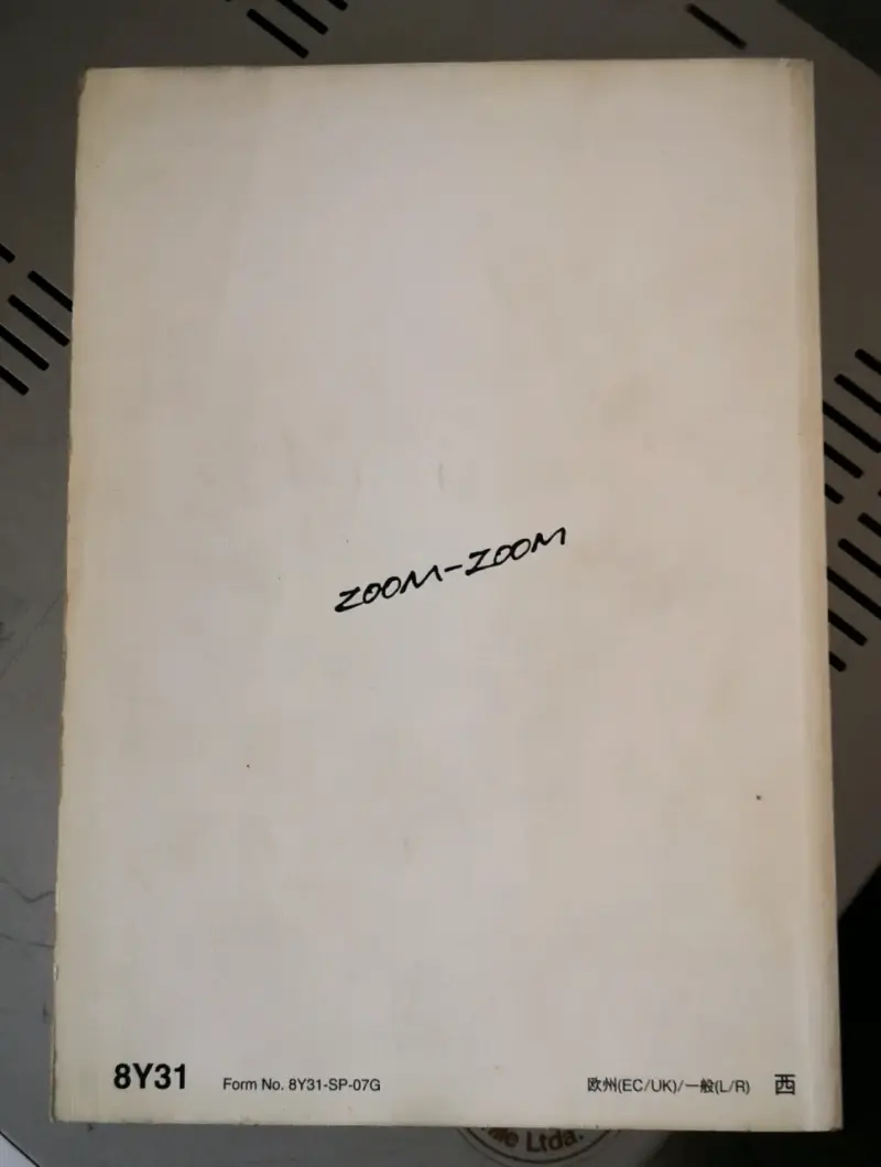 Manual de Propietario Mazda3 Original - 6