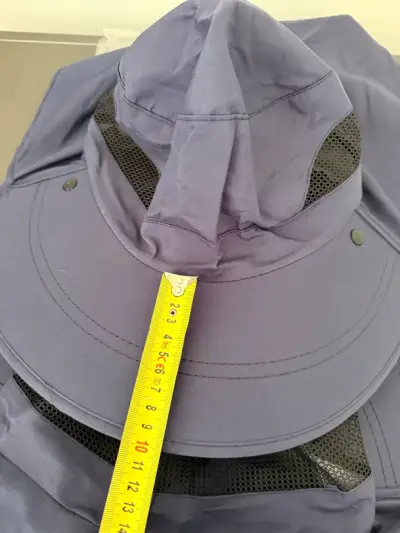 4 Sombreros con protección UV color azul y gris - miniatura 2