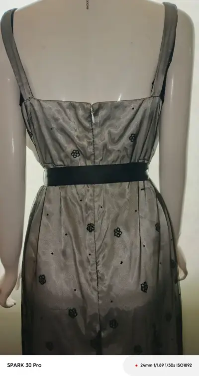 Línea Fiesta - Vestido Gala Imperio Irol T XL/XXL - miniatura 3