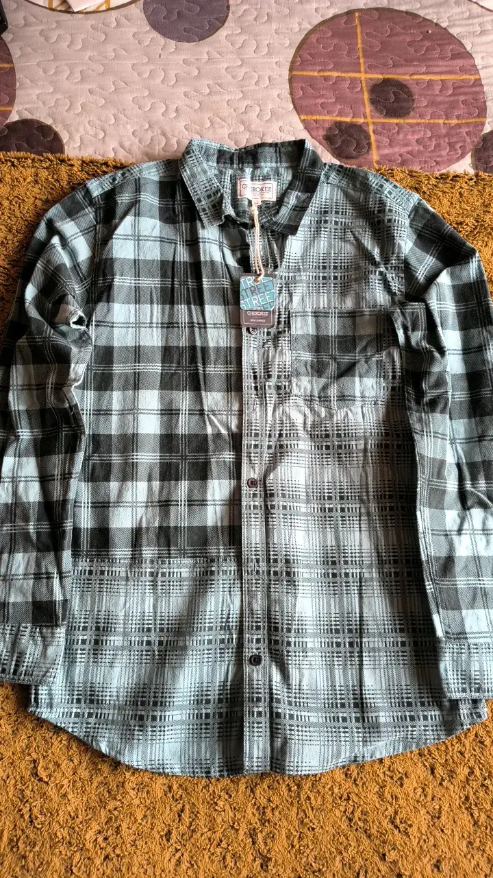 Camisa a cuadros Cherokee para hombre - 1