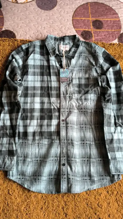 Camisa a cuadros Cherokee para hombre - miniatura 1