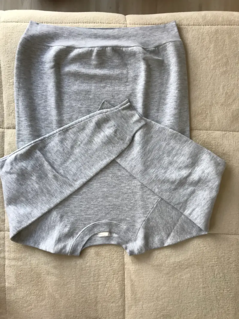 Polerón gris unisex de algodón - 2