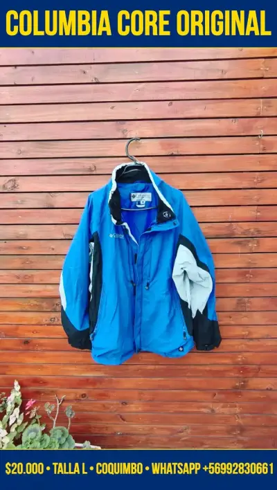 Pack de 3 chaquetas Columbia originales en varios colores - miniatura 4