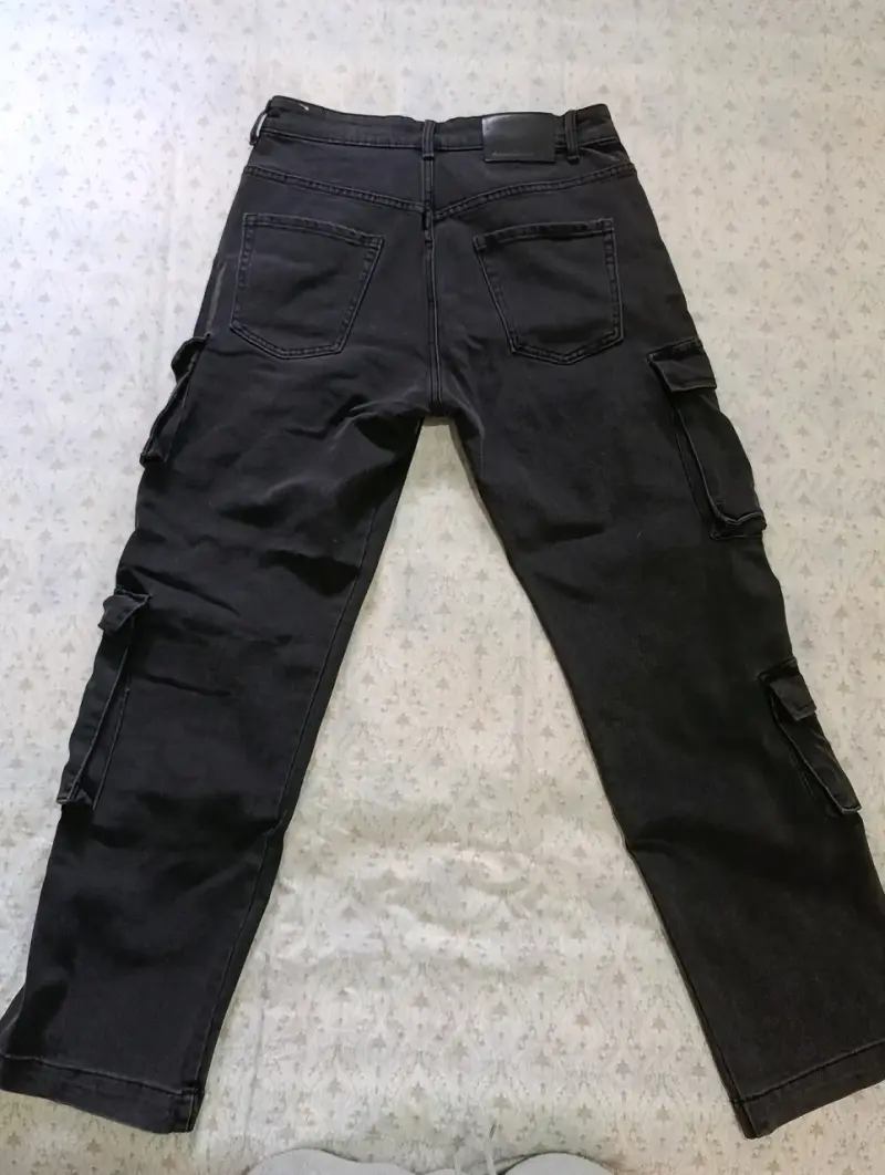 Pantalones cargo negros Americanino Nuevos - 2