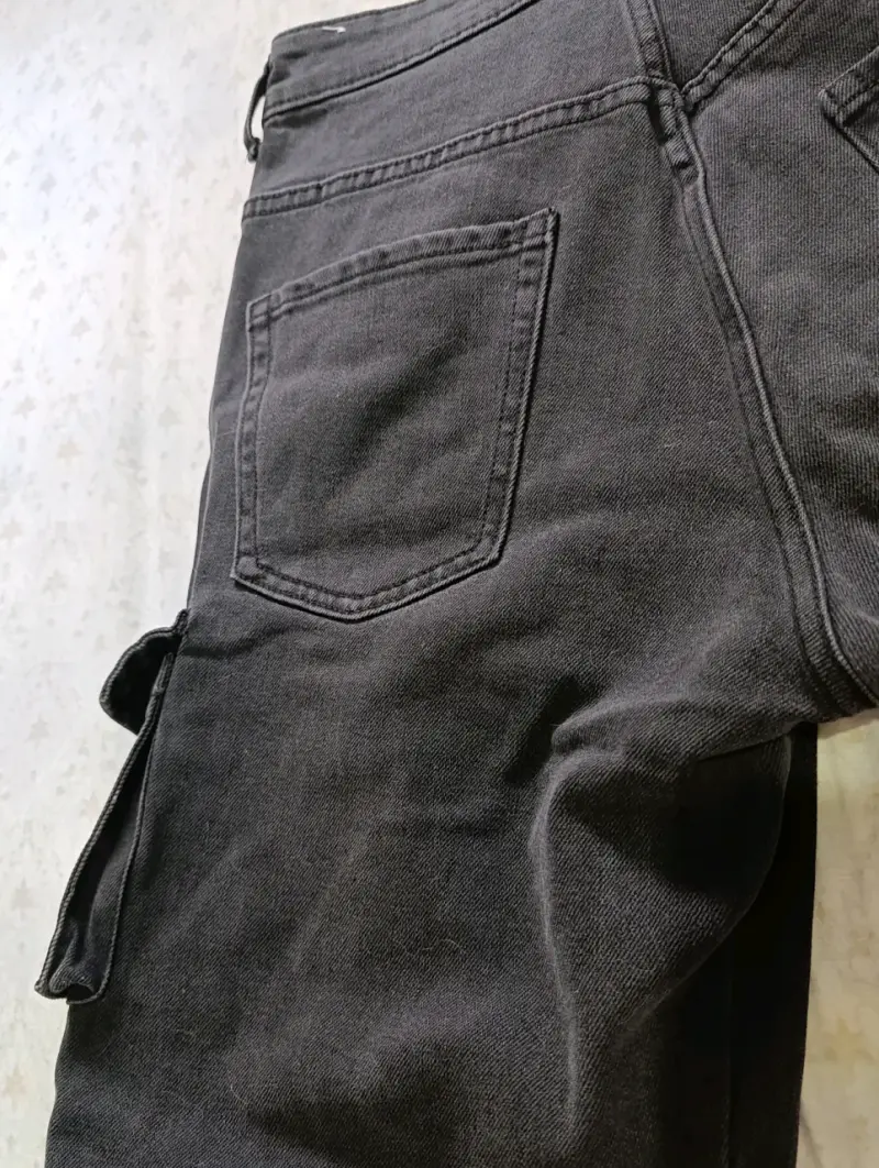 Pantalones cargo negros Americanino Nuevos - 5
