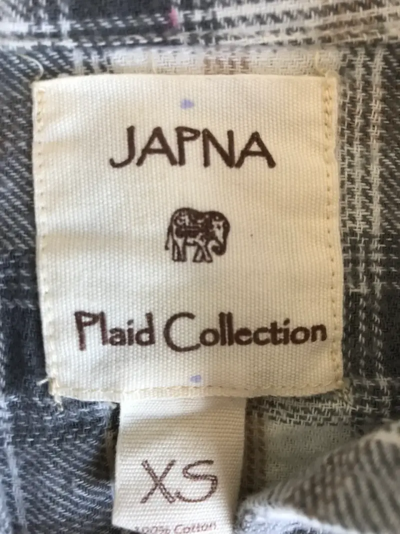 Camisa a cuadros Japna Plaid Collection XS fit S - 3