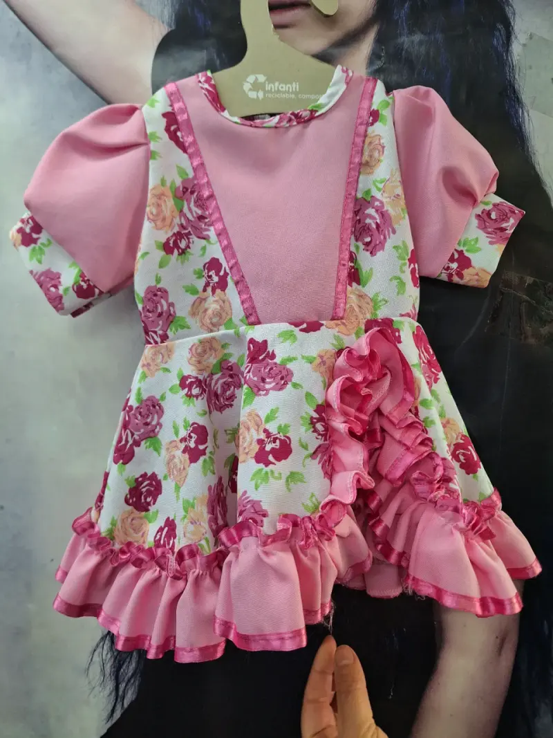 Vestido de bebé huasa - 2