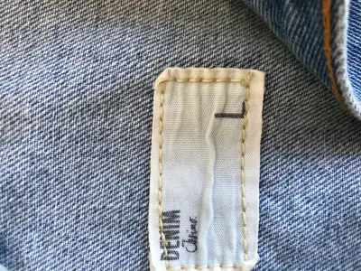 Chaqueta de Mezclilla Denim para Mujer Talla L - miniatura 3