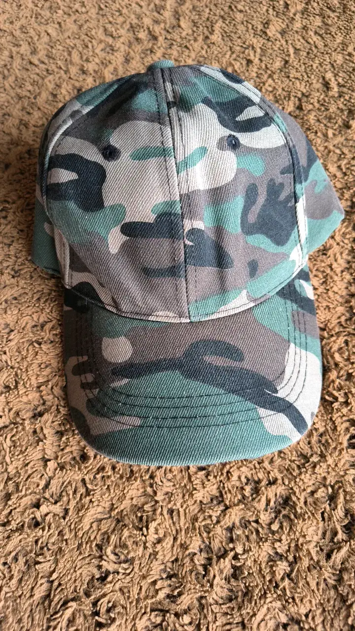 Gorra camuflada estilo militar ajustable