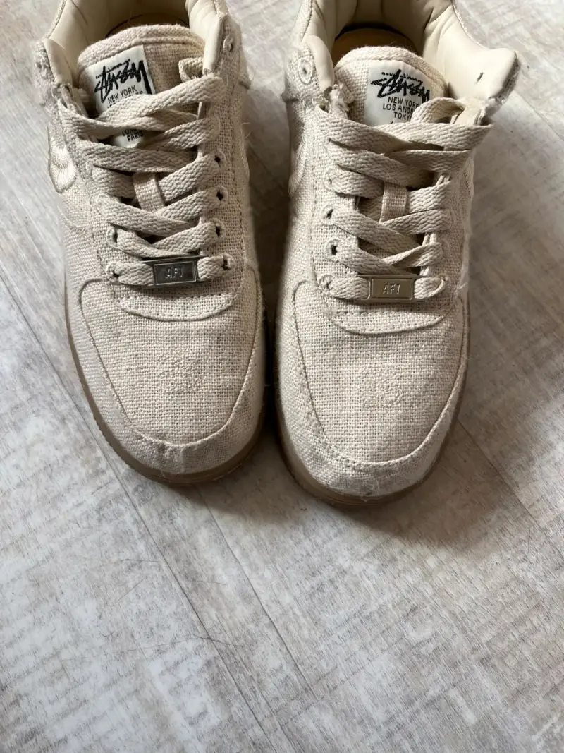 Zapatillas Nike Air Force 1 Stussy Beige - 5