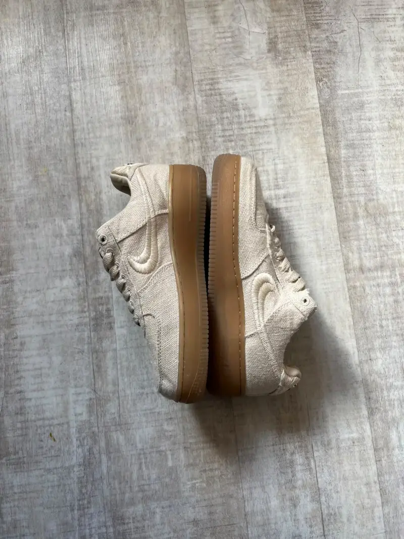 Zapatillas Nike Air Force 1 Stussy Beige - 6