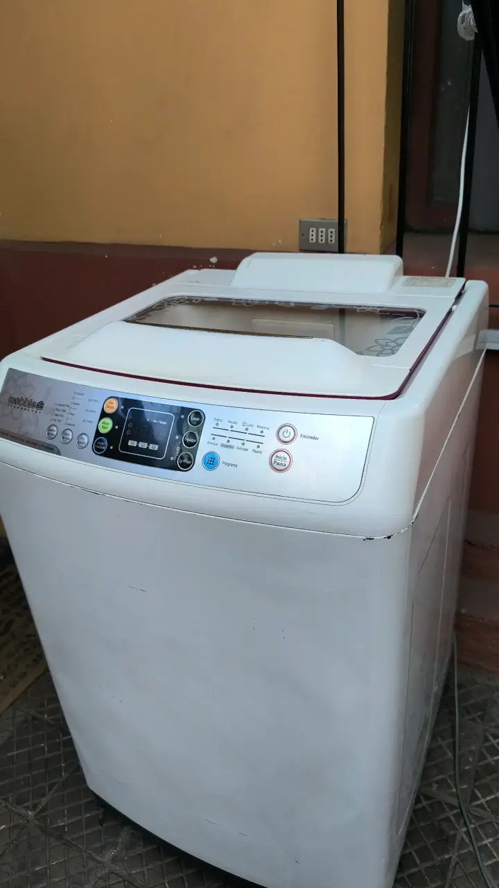 Lavadora automática Samsung 14 kg blanca - 1