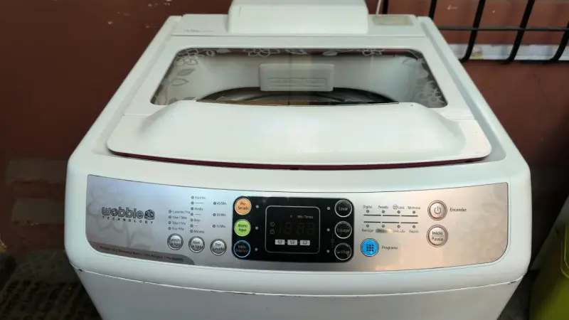 Lavadora automática Samsung 14 kg blanca - 5