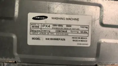 Lavadora automática Samsung 14 kg blanca - miniatura 6