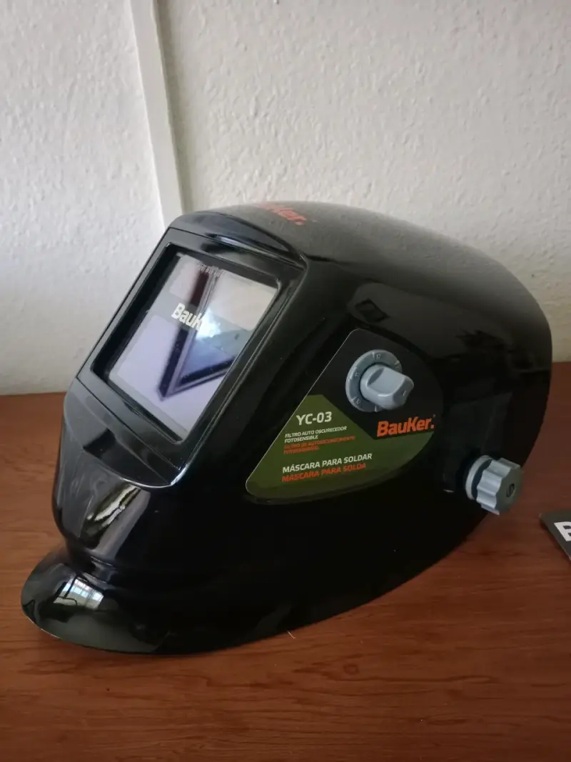 Máscara de soldar automática Bauker YC-03 - 4