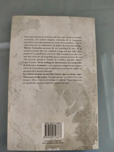 Libro Mujeres Asesinas de Marisa Grinstein - miniatura 2