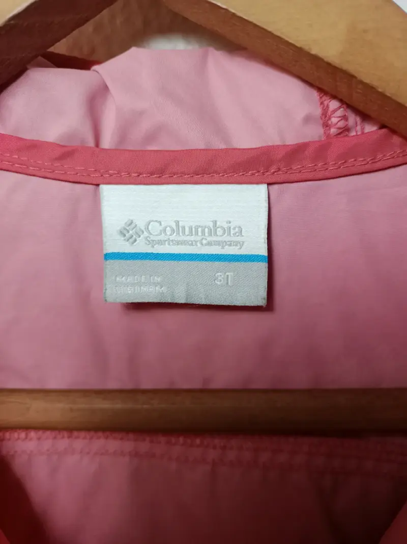 Chaqueta impermeable para niños Columbia roja - 3