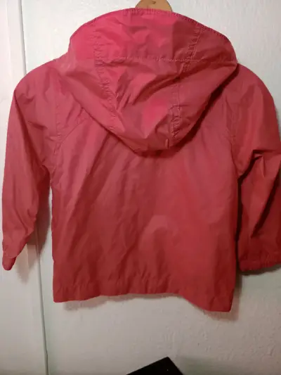 Chaqueta impermeable para niños Columbia roja - miniatura 4