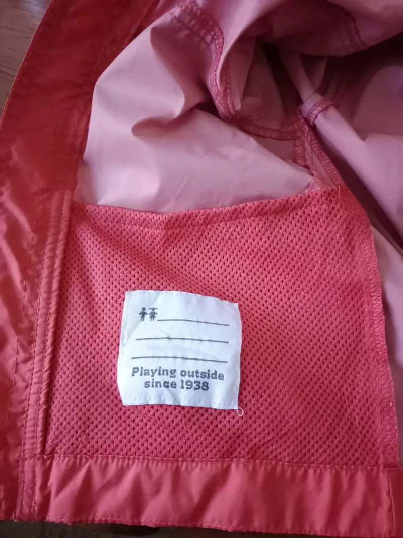 Chaqueta impermeable para niños Columbia roja - 5