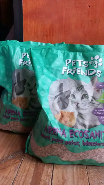 Pack Arena Ecológica para Gatos, Roedores - miniatura 1