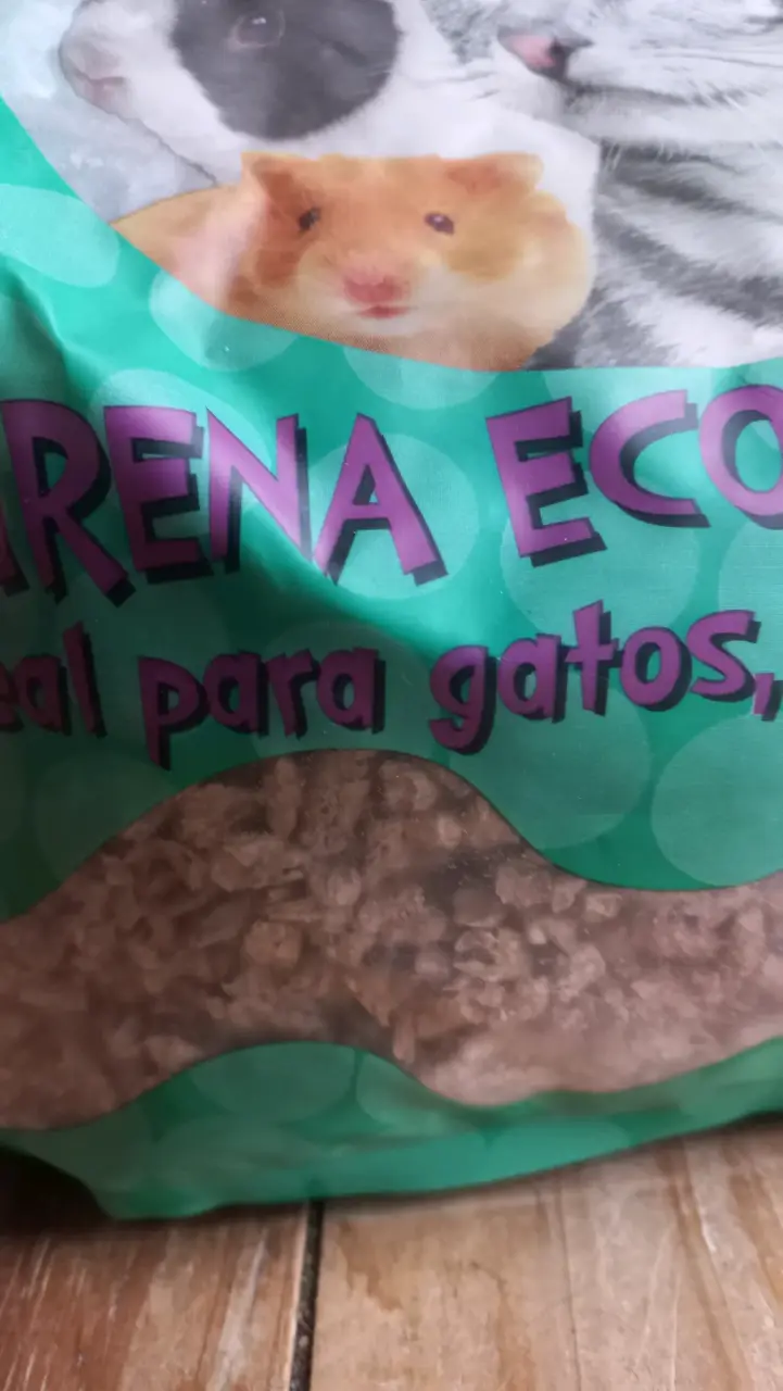 Pack Arena Ecológica para Gatos, Roedores - 2
