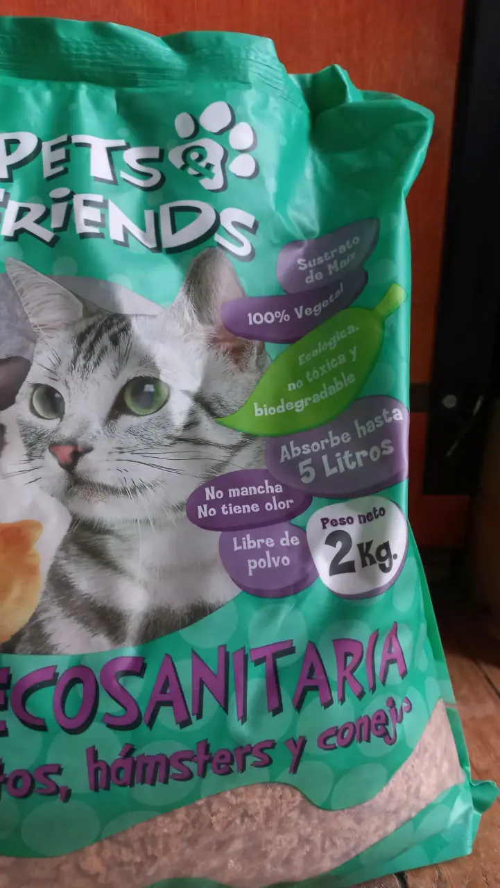 Pack Arena Ecológica para Gatos, Roedores - 3