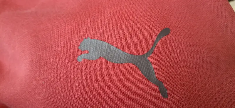 Polerón con capucha rojo Puma para hombre Talla M - 2