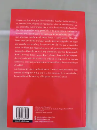 Libro 'La Historia de Lisey' de Stephen King - miniatura 2