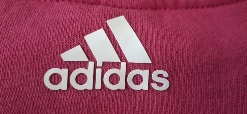 Polerón Adidas rosado para niña Talla S (8-10) - 4