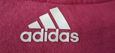 Polerón Adidas rosado para niña Talla S (8-10) - miniatura 4
