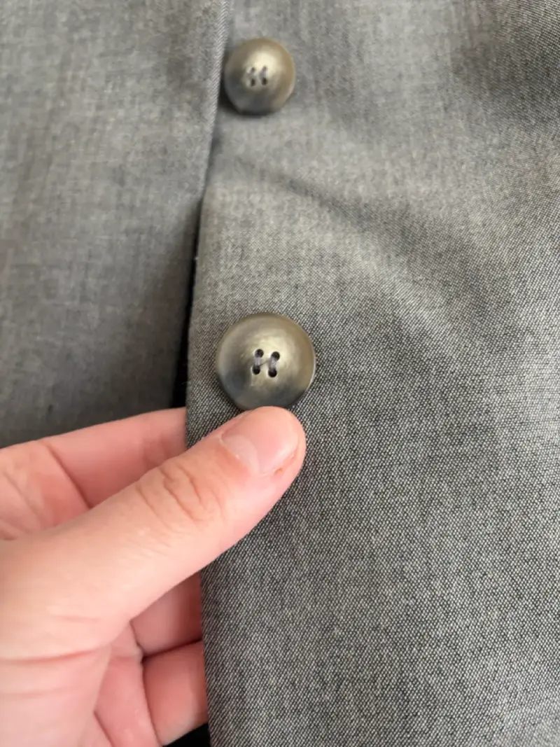 Blazer gris elegante para mujer - 3