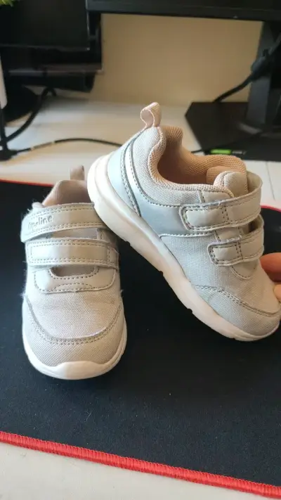 Zapatillas deportivas para niños Opaline grises - miniatura 1
