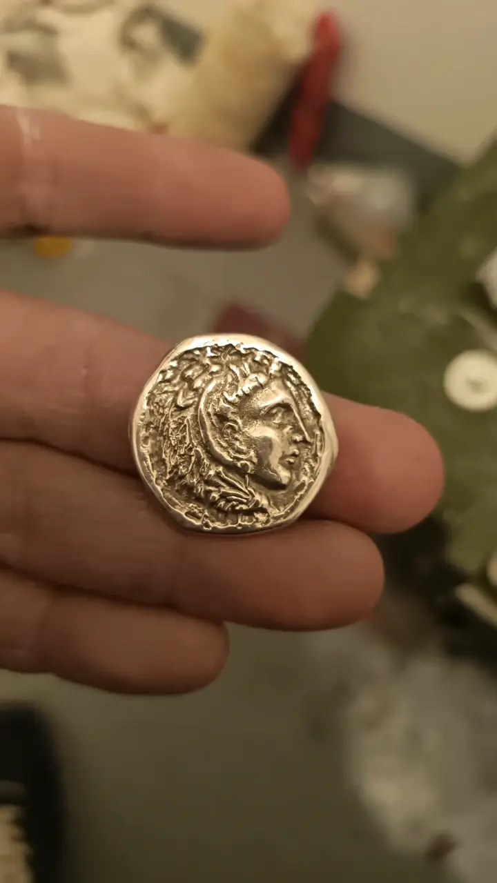 Moneda antigua de colección en buen estado - 2