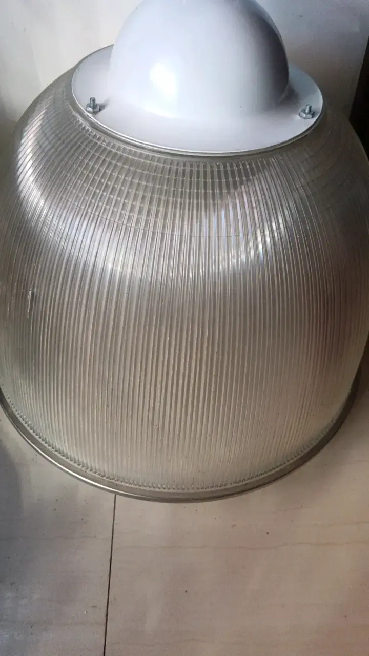 Dos Lámpara colgante industrial de aluminio - 2
