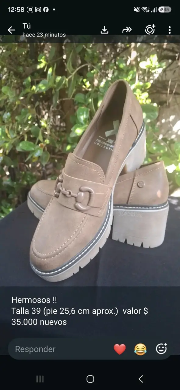 Zapatos de mujer XTI color beige con plataforma - 2