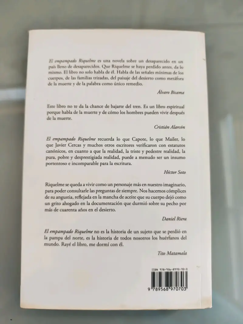 Libro El Empampado Riquelme de Francisco Mouat - 2