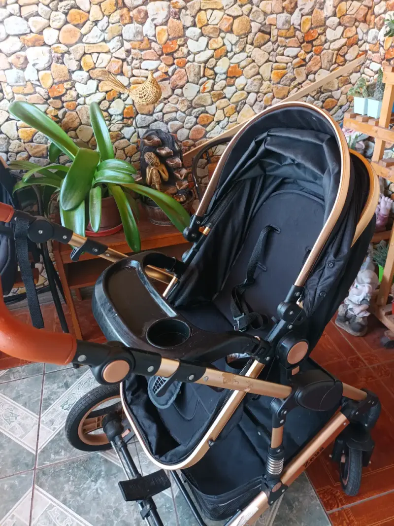 Coche de bebe 3 en 1 marca zeus - 2