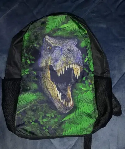 Set de Mochila y Estuches con Diseño de Dinosaurio - miniatura 3