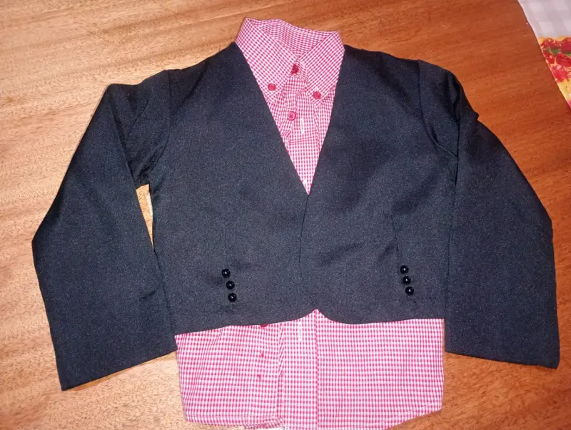 Traje de huaso para niño con manta - 2