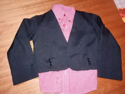 Traje de huaso para niño con manta - miniatura 2