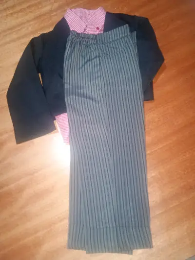 Traje de huaso para niño con manta - miniatura 3