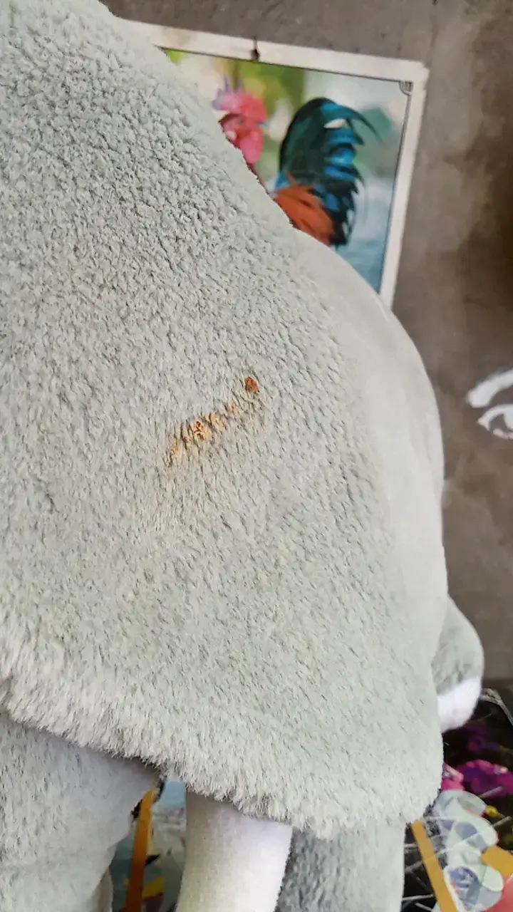 Peluche de león y elefante con juguete interactivo - 3