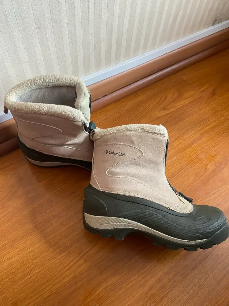 Botas de invierno Columbia beige con forro polar - 3