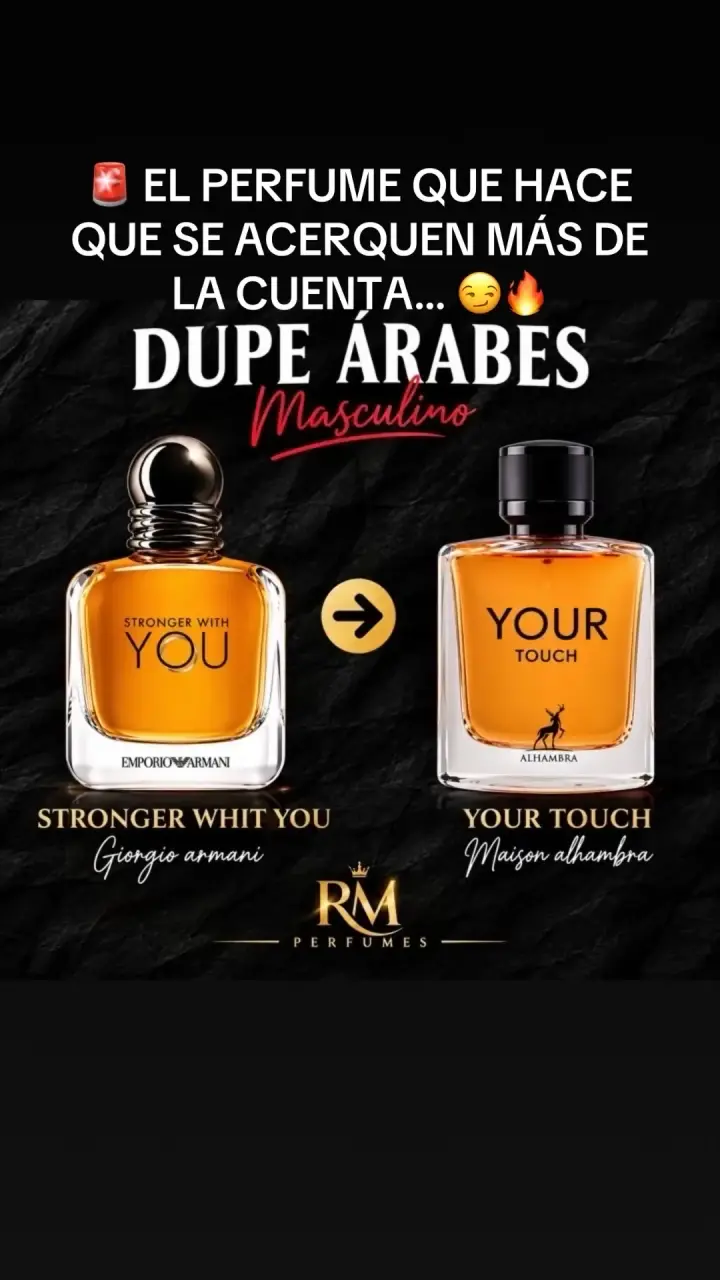 Perfume masculino Your Touch Maison Alhambra