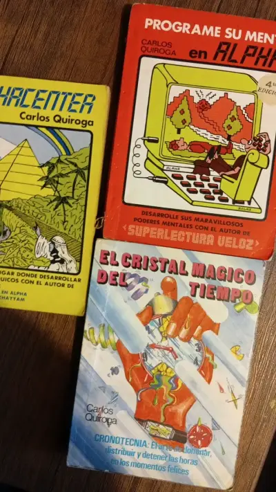 Colección de libros de Carlos Quiroga sobre desarrollo mental - miniatura 1