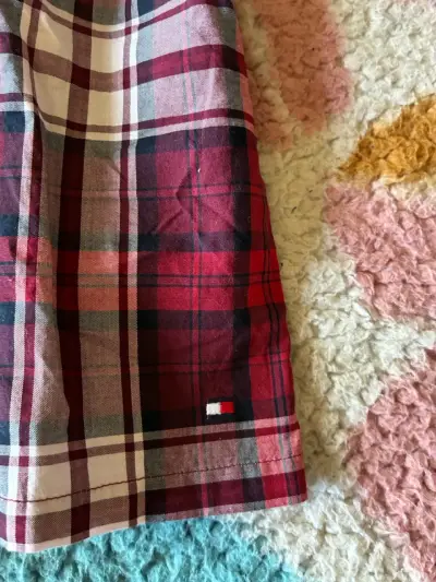 Vestido de bebé a cuadros Tommy Hilfiger - miniatura 2
